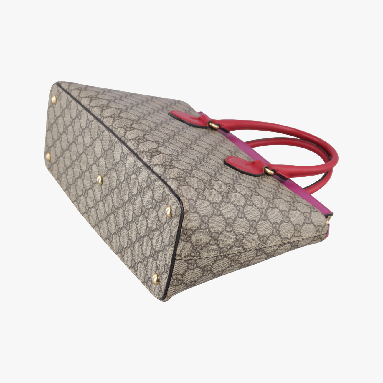GG SUPREMEBeige x Pink x RedPVC coated canvas409534D019471543GGスプリームベージュ×ピンク×レッドPVCコーティングキャンバス409534D019471543
