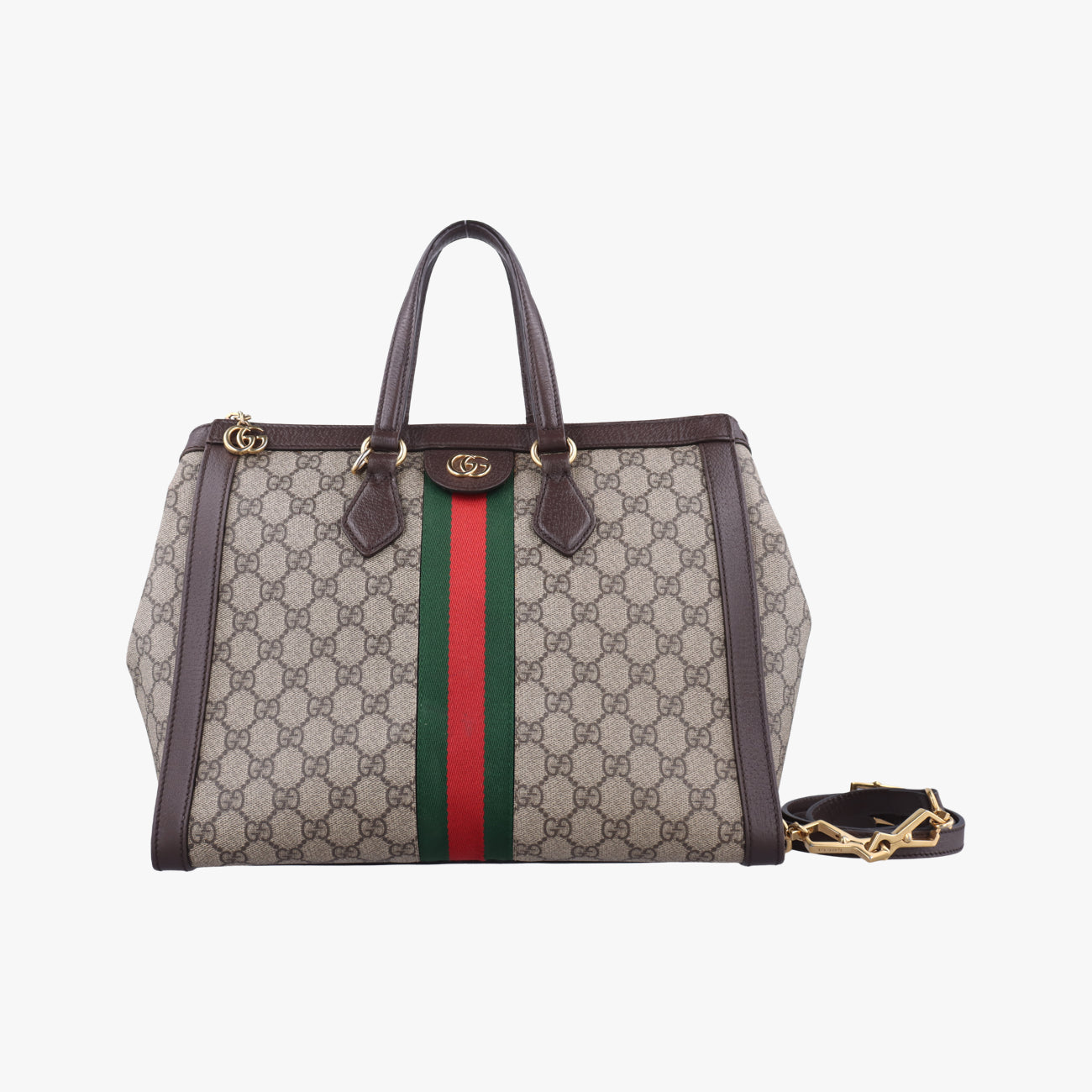 OphidiaBeige x Brown x Red x GreenPVC coated canvas x leather524537H028197617オフィディアベージュxブラウンxレッドxグリーンPVCコーティングキャンバス×レザー524537H028197617