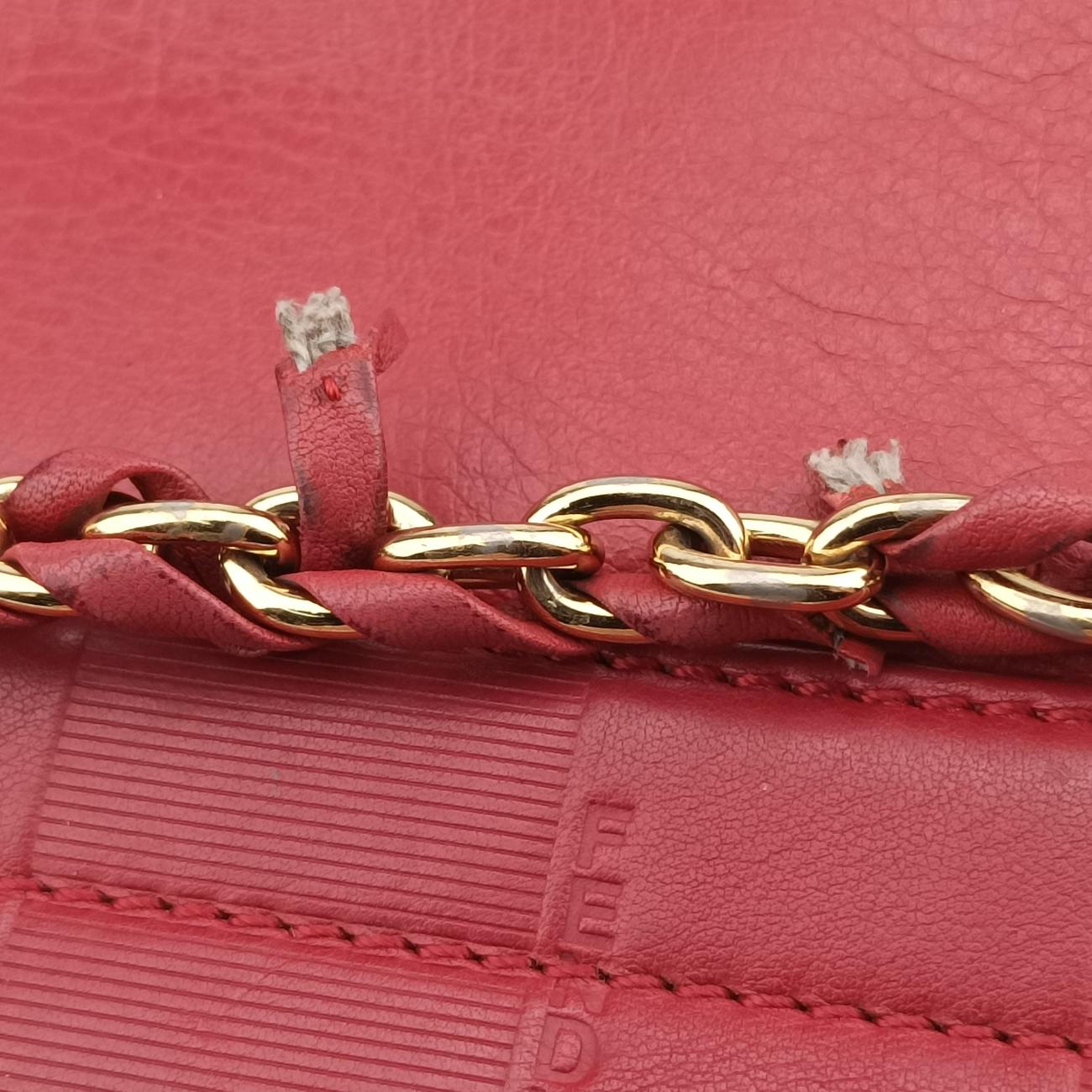 Pequin Embossed Striped ClaudiaRedLeather8BT2048BT204-F00 129-2566ペカン エンボス ストライプ クラウディアレッドレザー8BT2048BT204-F00 129-2566