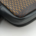 NIGO collaboration Double phone pouchEBENEDamier GiantN40377ICチップ TR4220NIGOコラボ ダブルフォンポーチエベヌダミエ ジャイアントN40377ICチップ TR4220
