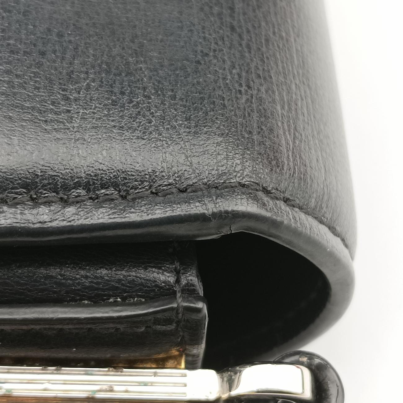 Sylvie 1969 MiniBlackLeather615965H032883043シルヴィ 1969ブラックレザー615965H032883043