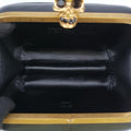 Skull Box clutchBlackleather287071 000926スカルボックスクラッチブラックレザー287071 000926