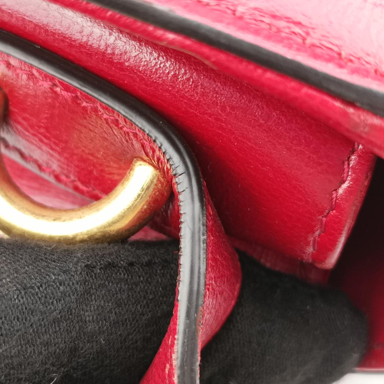 GG Ring GG MarmontRedLeather589471D029874039GGリング GGマーモントレッドレザー589471D029874039