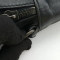 IntrecciatoBlackLeatherB00818866FイントレチャートブラックレザーB00818866F