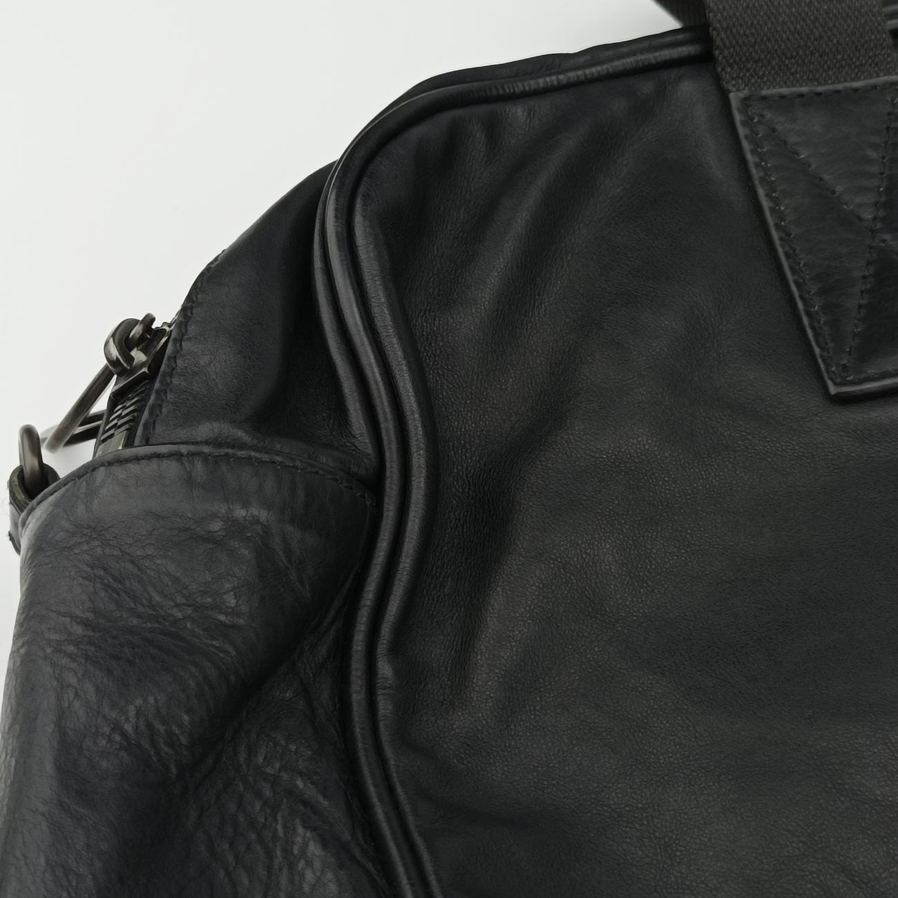 IntrecciatoBlackLeatherB00818866FイントレチャートブラックレザーB00818866F