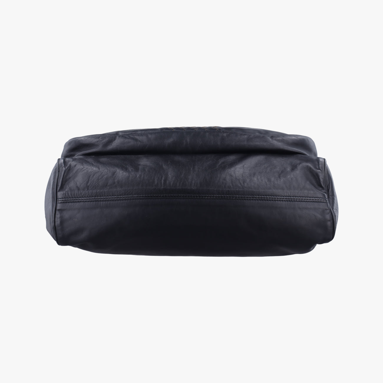 IntrecciatoBlackLeatherB00818866FイントレチャートブラックレザーB00818866F