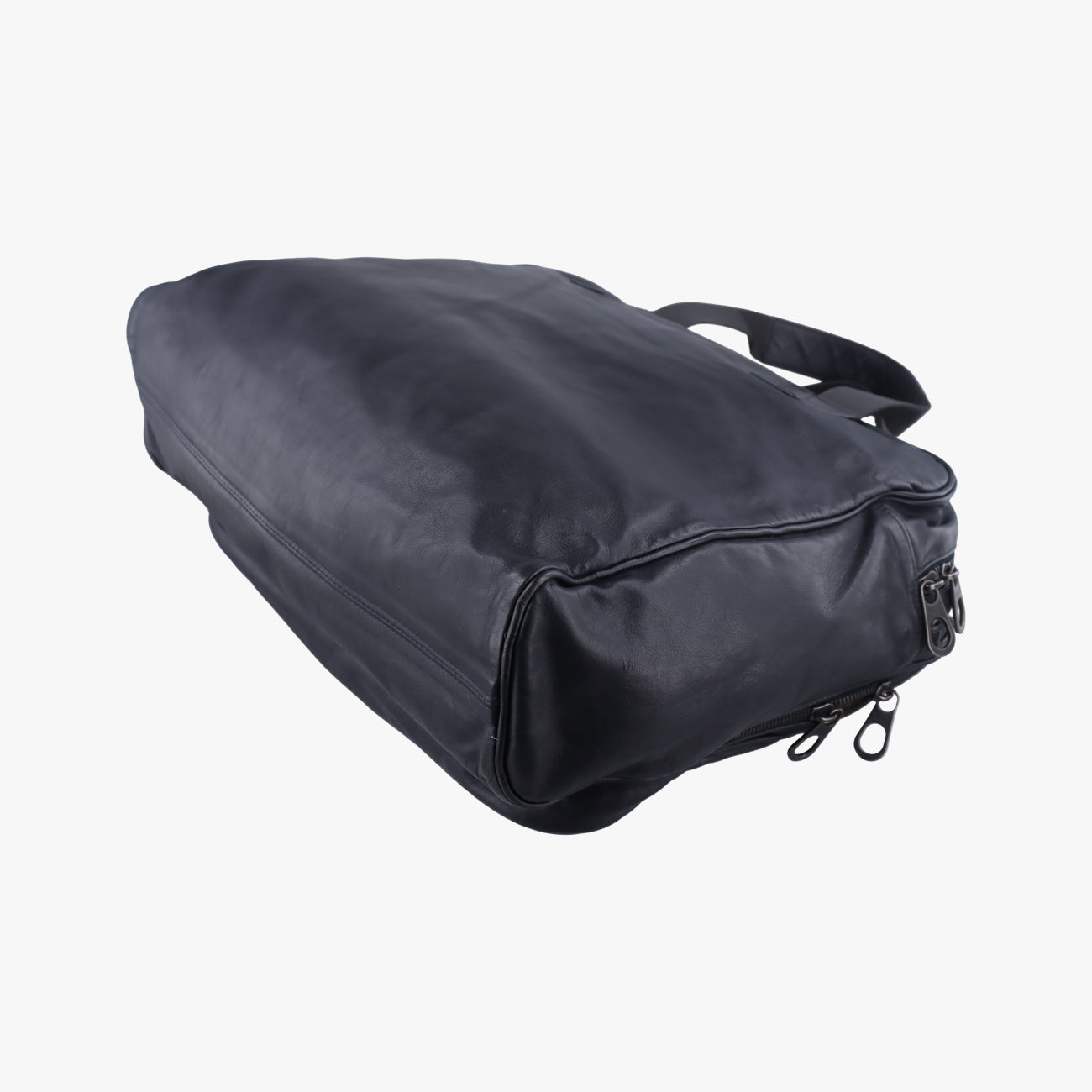 IntrecciatoBlackLeatherB00818866FイントレチャートブラックレザーB00818866F