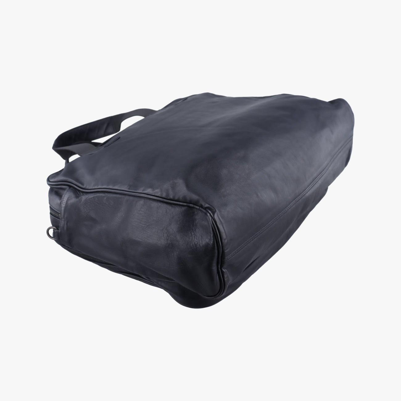 IntrecciatoBlackLeatherB00818866FイントレチャートブラックレザーB00818866F