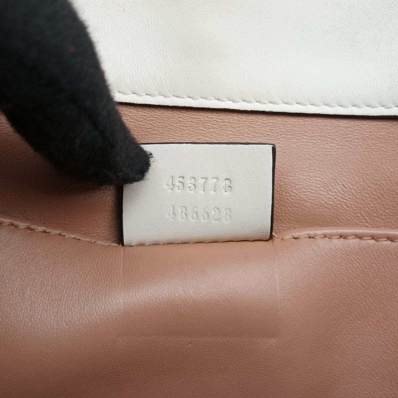 Broadway Pearl BeeWhiteLeather453778F022495009ブロードウェイ パール ビーホワイトレザー453778F022495009