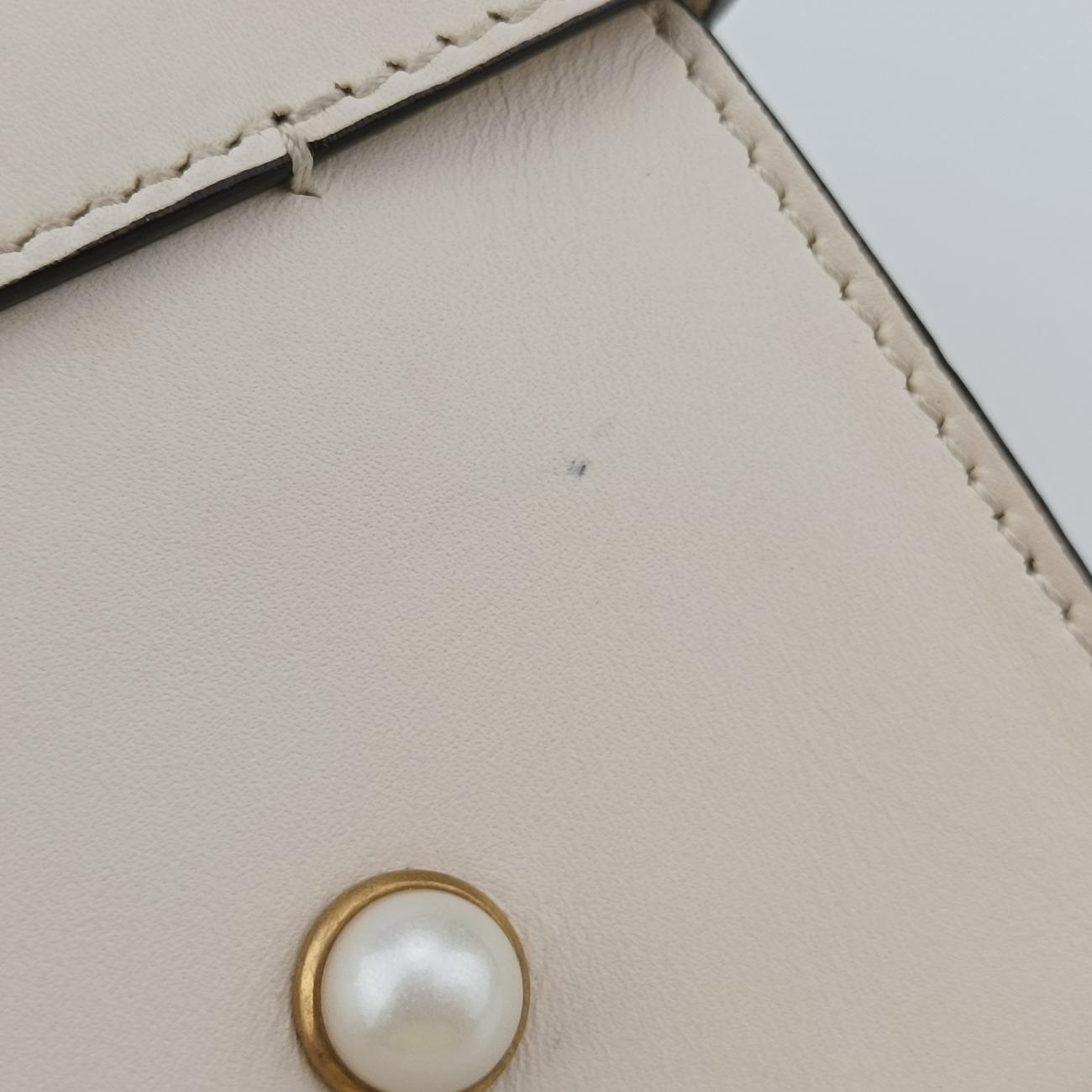 Broadway Pearl BeeWhiteLeather453778F022495009ブロードウェイ パール ビーホワイトレザー453778F022495009
