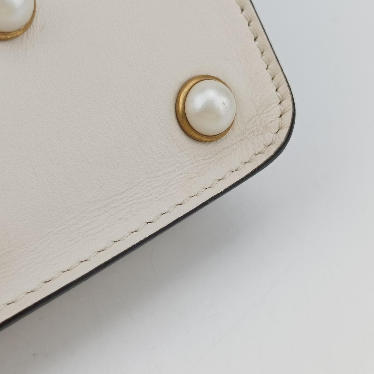 Broadway Pearl BeeWhiteLeather453778F022495009ブロードウェイ パール ビーホワイトレザー453778F022495009