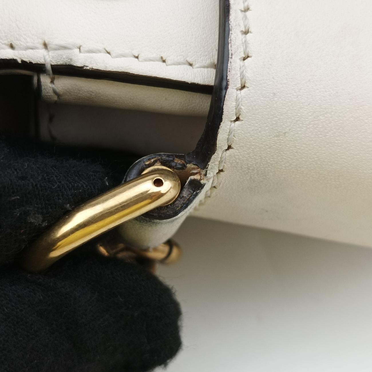 Broadway Pearl BeeWhiteLeather453778F022495009ブロードウェイ パール ビーホワイトレザー453778F022495009