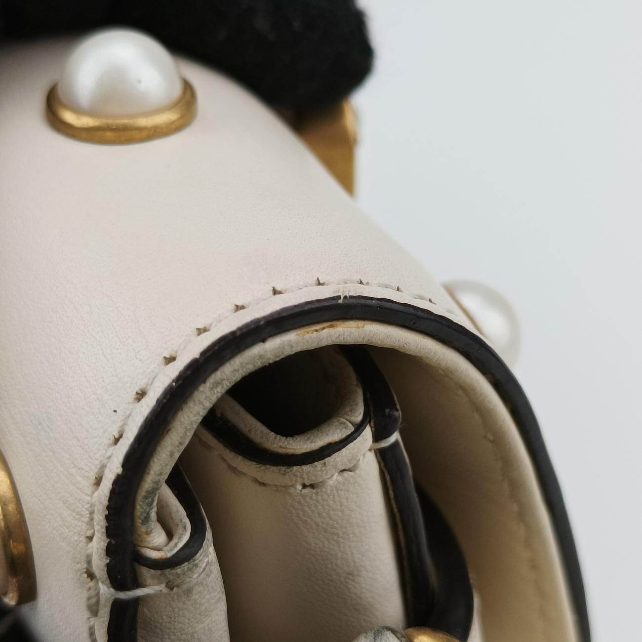 Broadway Pearl BeeWhiteLeather453778F022495009ブロードウェイ パール ビーホワイトレザー453778F022495009