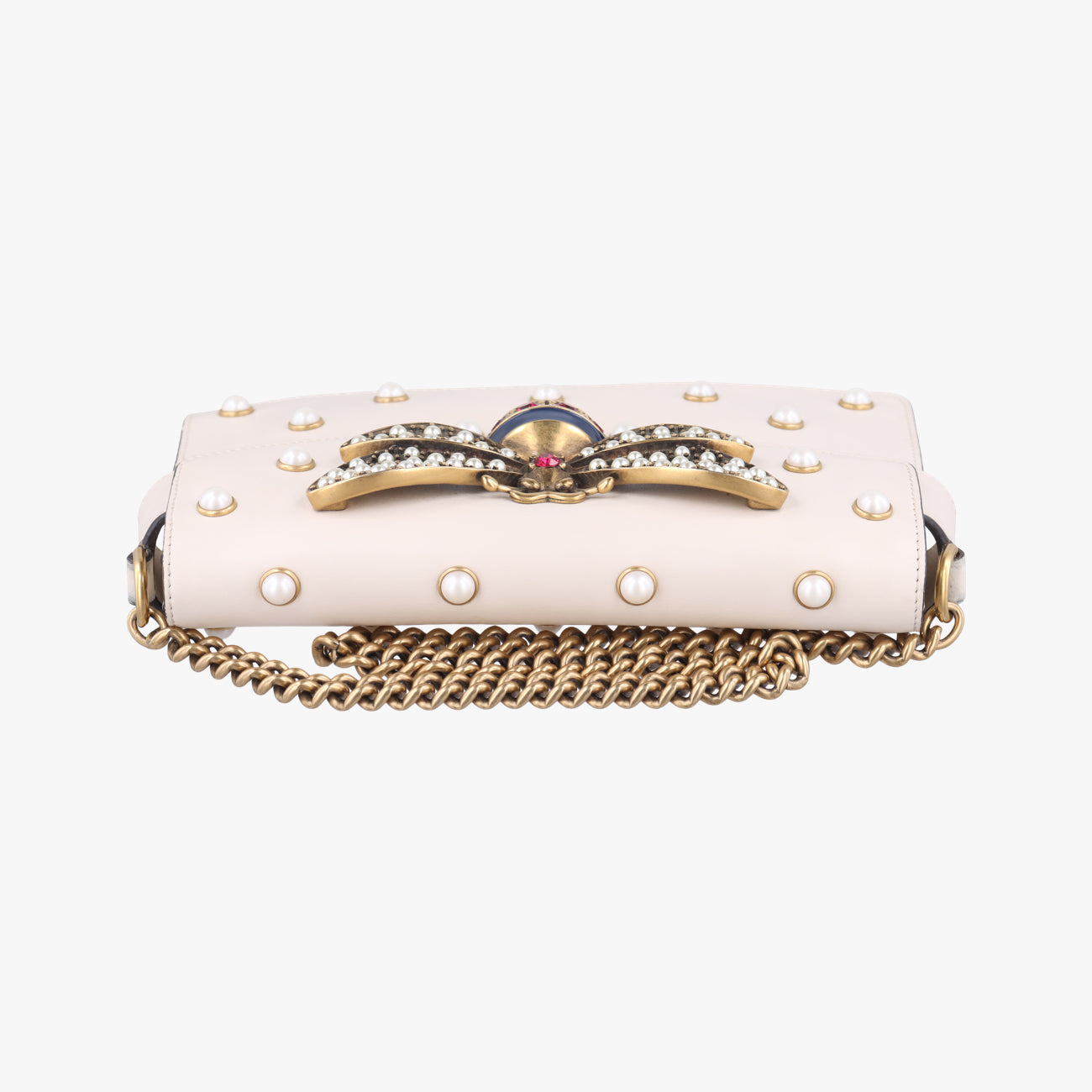 Broadway Pearl BeeWhiteLeather453778F022495009ブロードウェイ パール ビーホワイトレザー453778F022495009