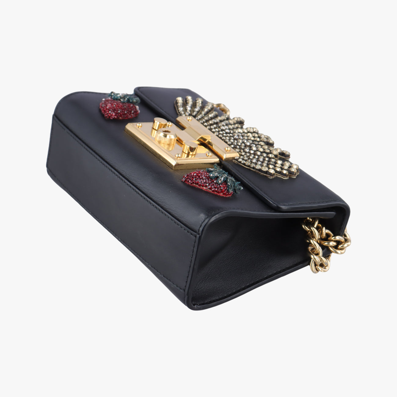 PadlockBlackLeather432182B021312556パドロックブラックレザー432182B021312556