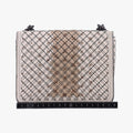IntrecciatoBrown x White x BeigeLeatherB06323601Pイントレチャートブラウン×ホワイト×ベージュレザーB06323601P