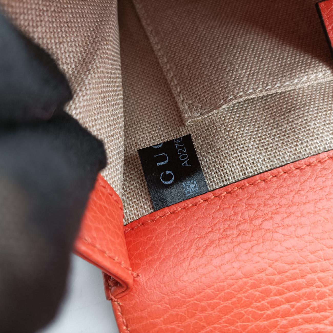 Interlocking GOrangeLeather510304A027662434インターロッキングGオレンジレザー510304A027662434