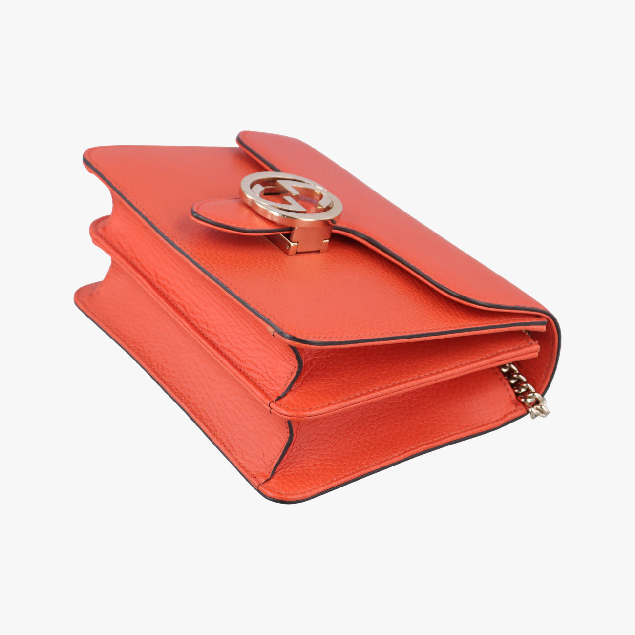 Interlocking GOrangeLeather510304A027662434インターロッキングGオレンジレザー510304A027662434