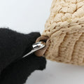 Triangle LogoBeigeStraw1BH190272 1トライアングル ロゴベージュストロー1BH190272 1