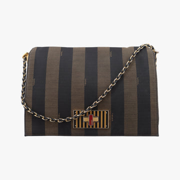 Pequin Embossed Striped ClaudiaBlack×Beigecanvas8BT2058BT205-G15 138-2566ペカン エンボス ストライプ クラウディアブラック×ベージュキャンバス8BT2058BT205-G15 138-2566