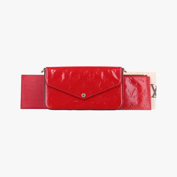 Pochette FéLICIECERISEVernisM61293MI4125ポシェットフェリシースリーズヴェルニM61293MI4125