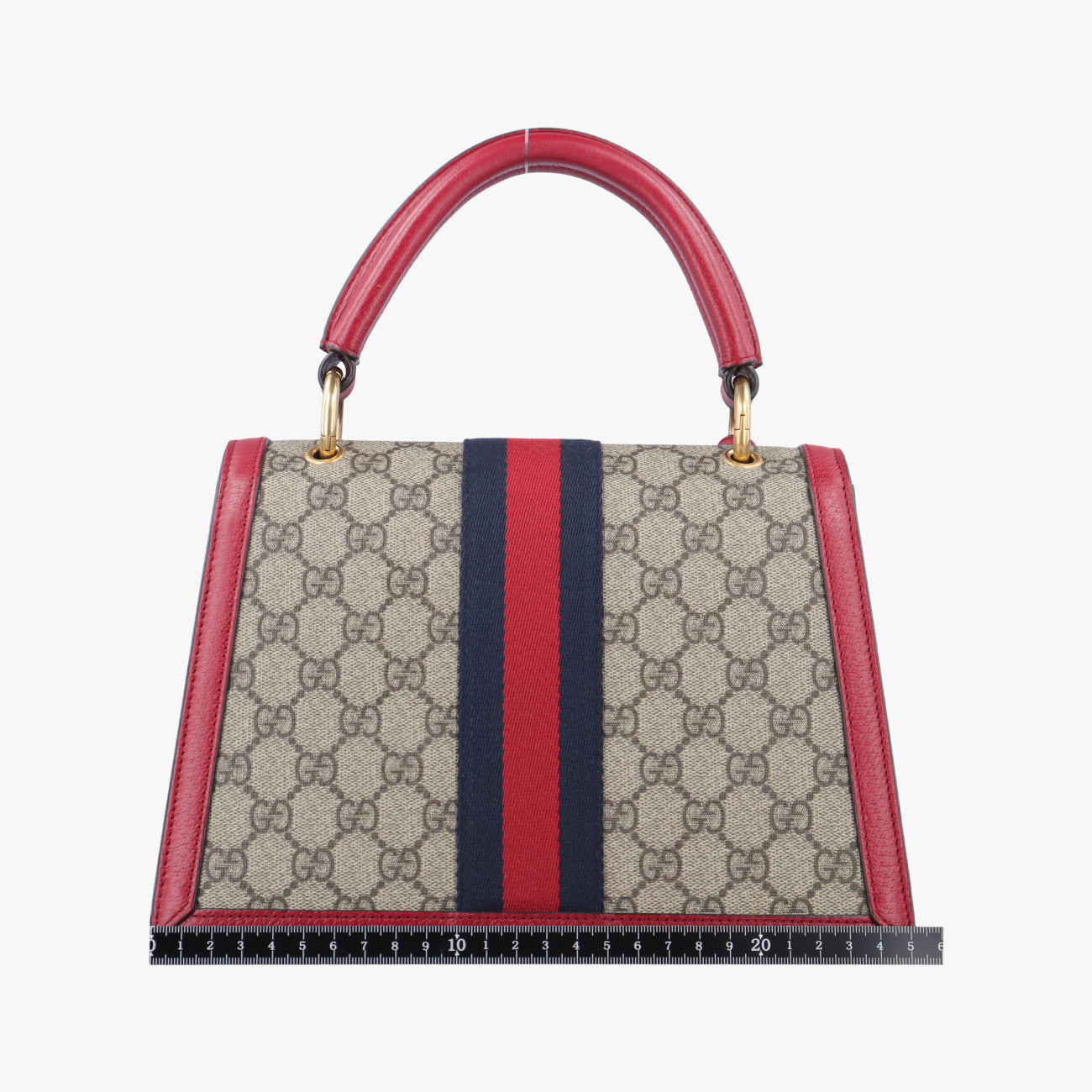 Queen Margaretbeige×MulticolourPVC coated canvas×Leather476541G027799086クイーン マーガレットベージュ×マルチカラーPVCコーティングキャンバス×レザー476541G027799086