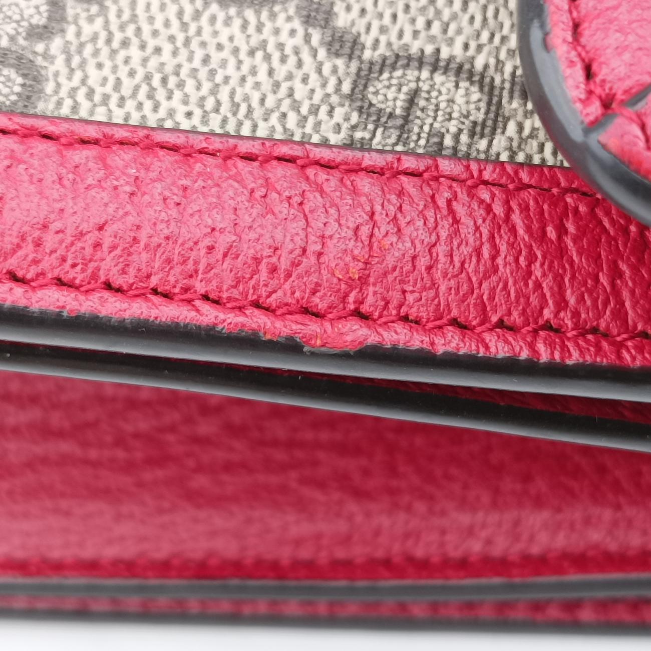 Queen Margaretbeige×MulticolourPVC coated canvas×Leather476541G027799086クイーン マーガレットベージュ×マルチカラーPVCコーティングキャンバス×レザー476541G027799086