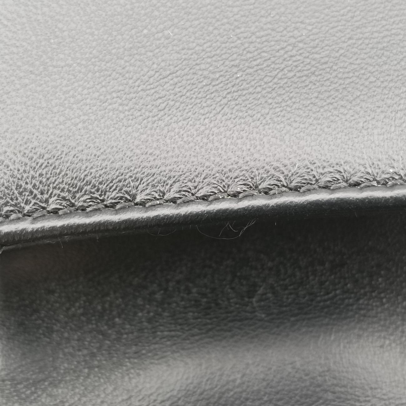 Quilted Lola TB logoBlackLeatherITPELMAG8526PRAキルティング ローラ TB ロゴブラックレザーITPELMAG8526PRA