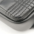 Quilted Lola TB logoBlackLeatherITPELMAG8526PRAキルティング ローラ TB ロゴブラックレザーITPELMAG8526PRA