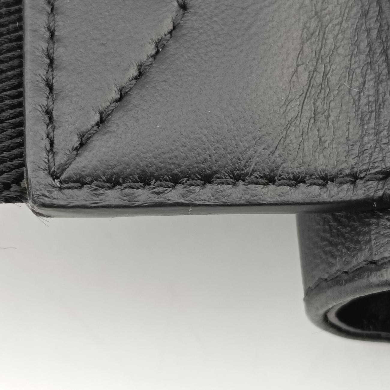 Quilted Lola TB logoBlackLeatherITPELMAG8526PRAキルティング ローラ TB ロゴブラックレザーITPELMAG8526PRA