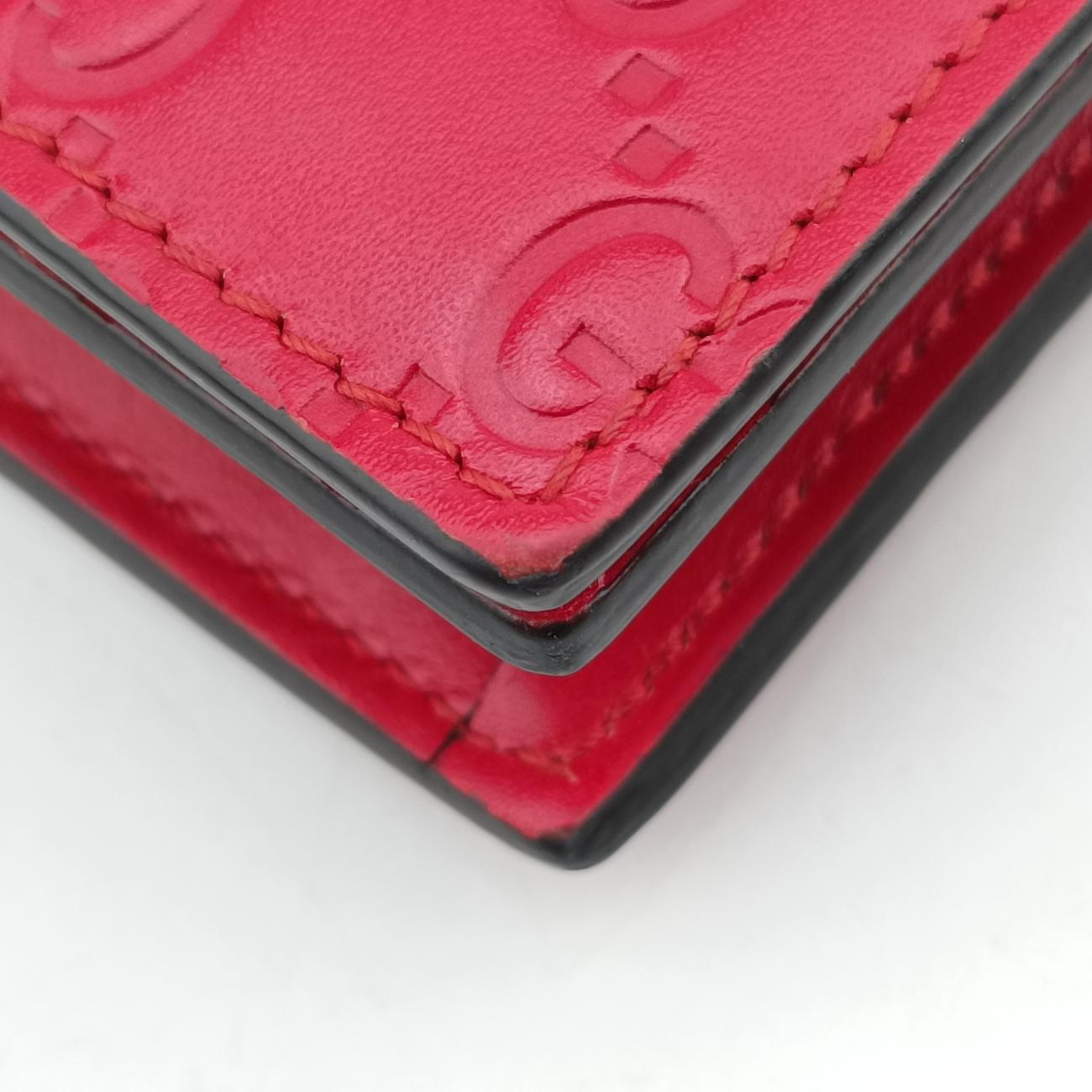 Guccissima Signature BowyRedLeather431408グッチッシマ シグネチャー ボウイレッドレザー431408