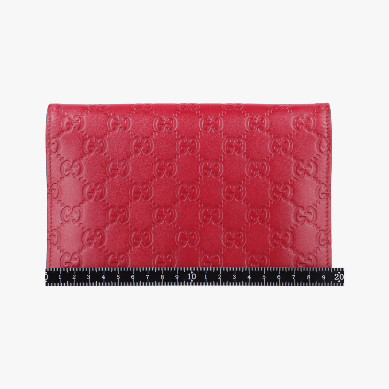 Guccissima Signature BowyRedLeather431408グッチッシマ シグネチャー ボウイレッドレザー431408