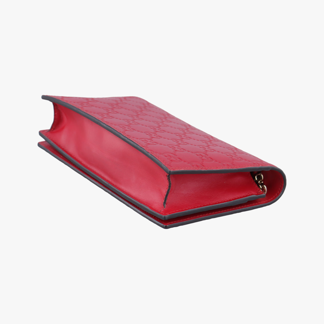 Guccissima Signature BowyRedLeather431408グッチッシマ シグネチャー ボウイレッドレザー431408