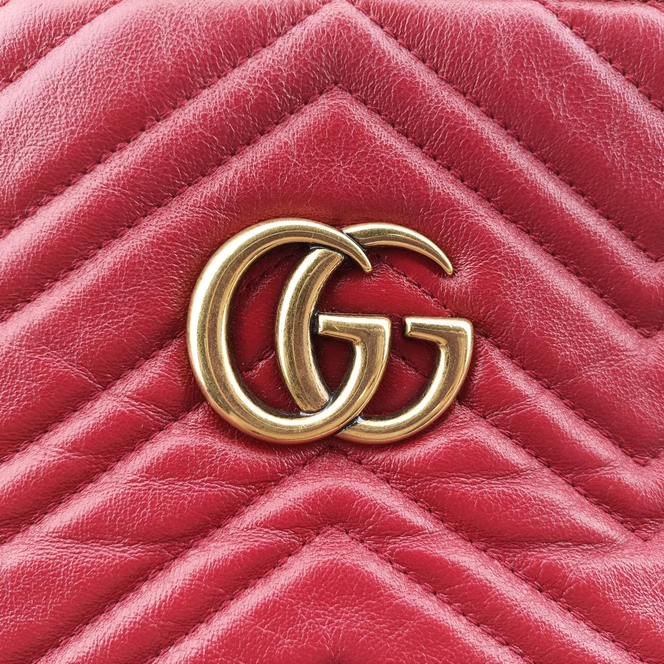 GG MarmontRedLeather524578E025501898GGマーモントレッドレザー524578E025501898