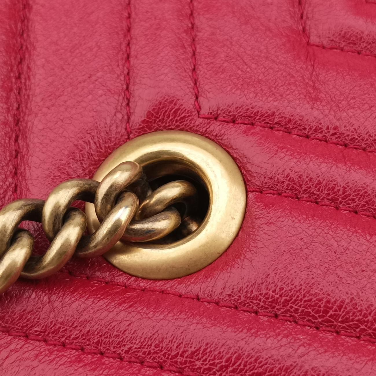 GG MarmontRedLeather524578E025501898GGマーモントレッドレザー524578E025501898