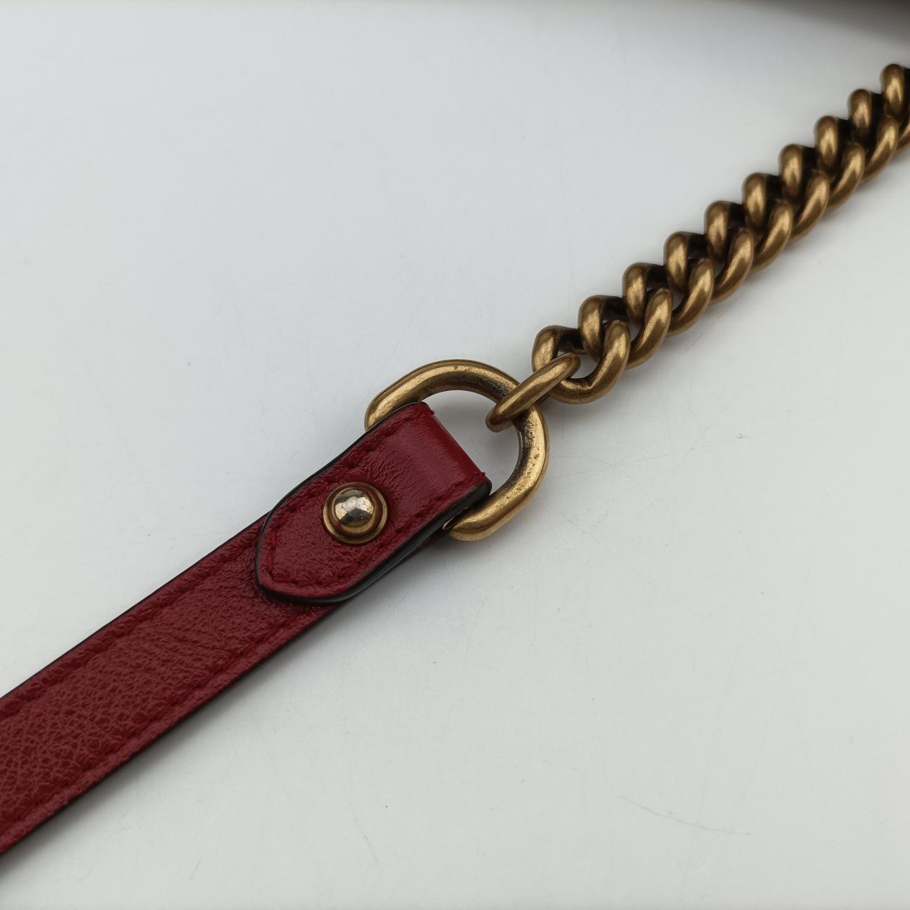 GG MarmontRedLeather524578E025501898GGマーモントレッドレザー524578E025501898