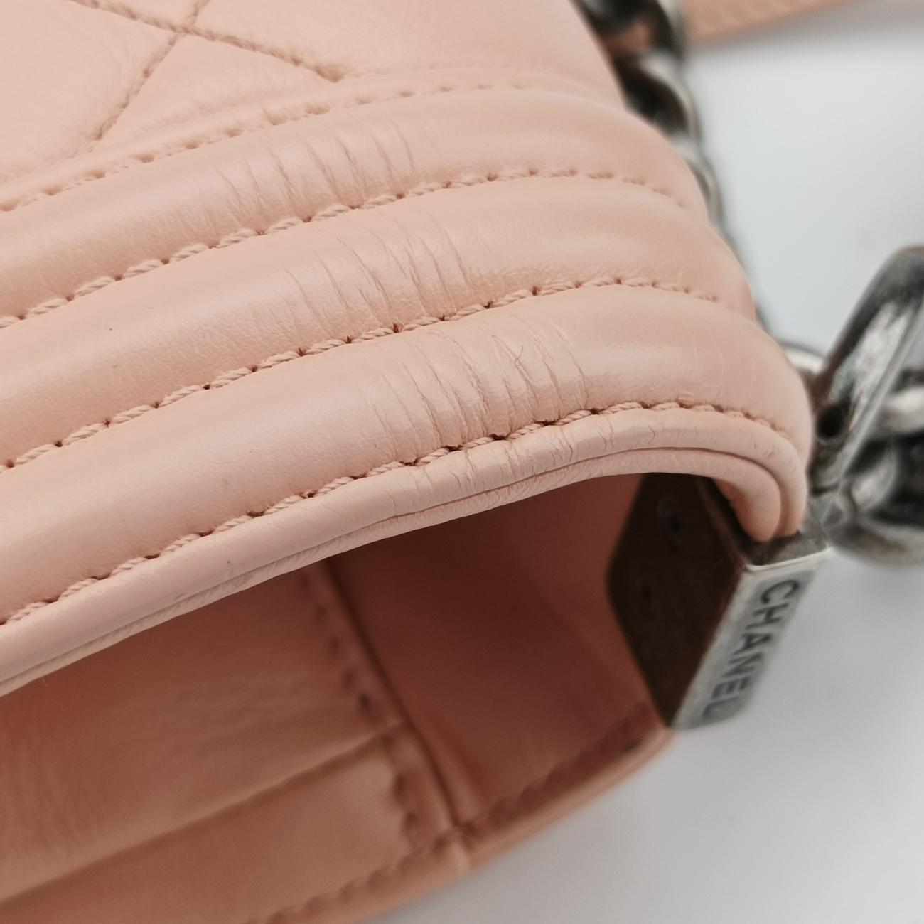 BOY CHANELPinkLeatherA9226919322214ボーイシャネルピンクレザーA9226919322214