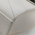 Chevron Quilted  SmallWhite x BlackLeather27211298シェブロンキルティングスモールホワイト×ブラックレザー27211298