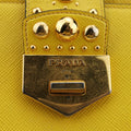 Cuir Studded Open PromenadeYellowSaffiano LeatherBN275325プロムナード スタッズイエローサフィアーノレザーBN275325