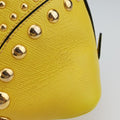 Cuir Studded Open PromenadeYellowSaffiano LeatherBN275325プロムナード スタッズイエローサフィアーノレザーBN275325