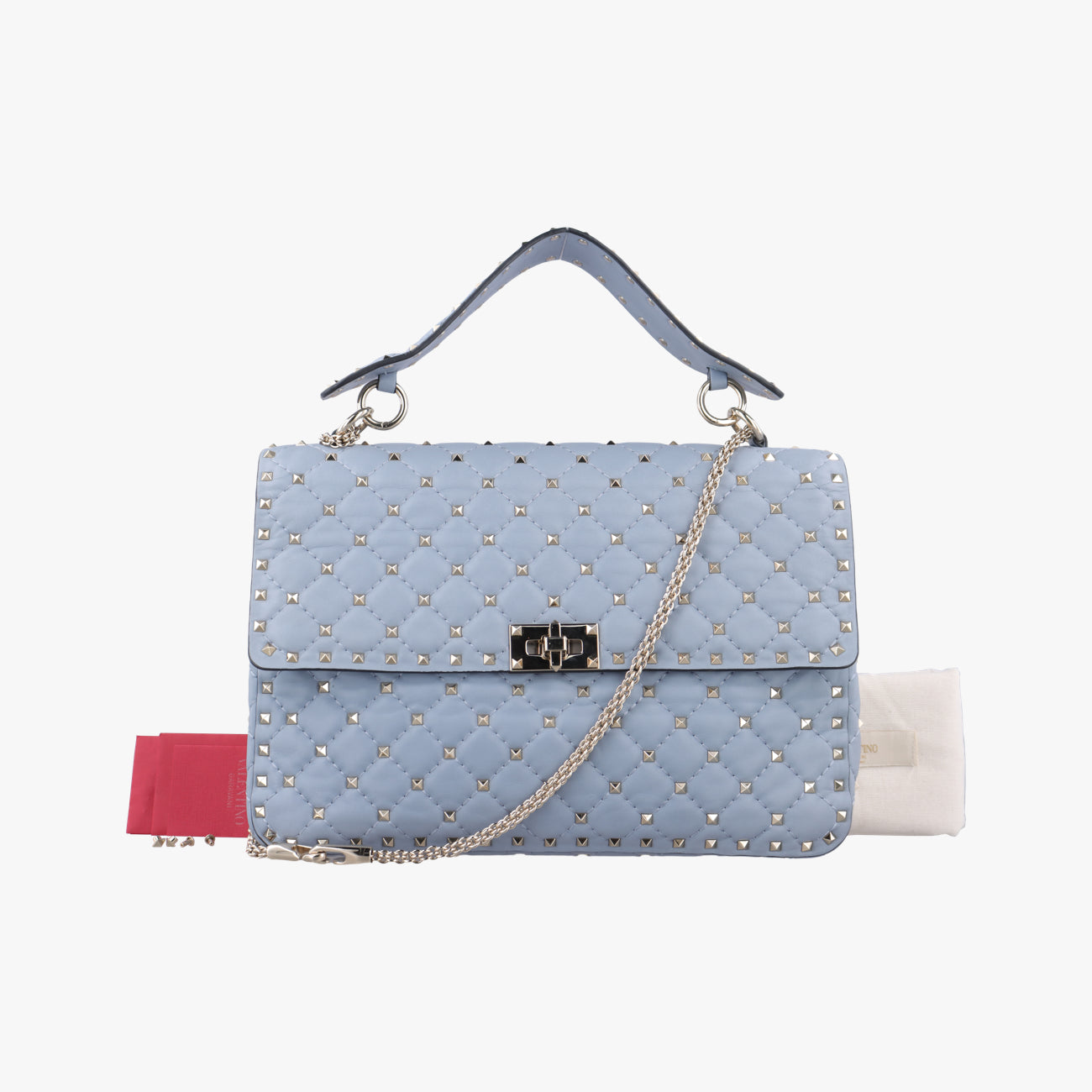 Rockstud SPIKE UPBlueLeatherBL-M121NAP0ロックスタッズ スパイクブルーレザーBL-M121NAP0