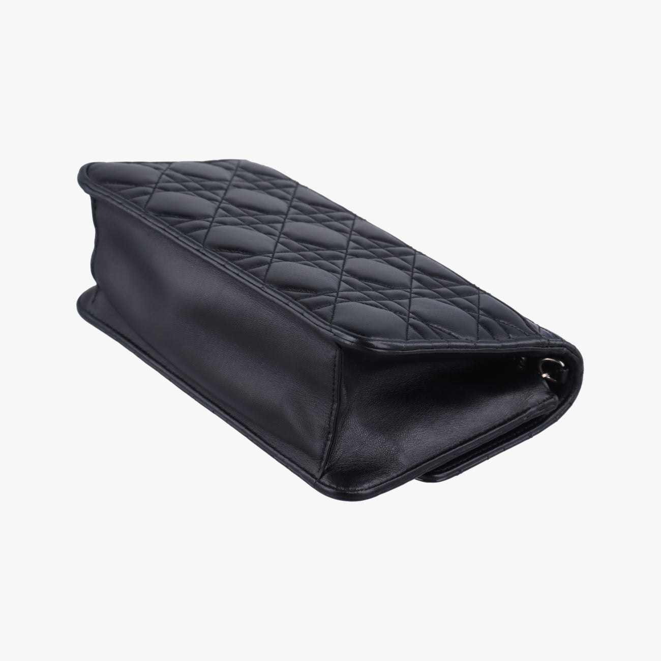 Miss Dior Cannage New RockBlack x Multicolorlambskin×Patent18-MA-0185ミス ディオール カナージュ ニューロックブラック×マルチカラーラムスキン×パテント18-MA-0185