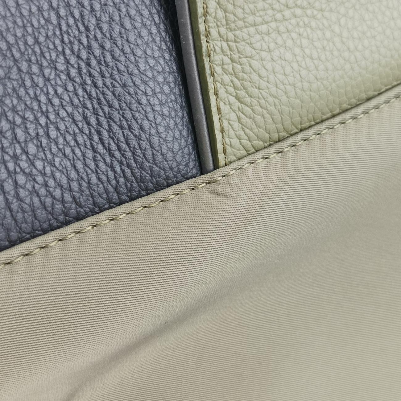 saddle bagGreen x NavyLeather×Nylon27-BO-0291サドルバッググリーン×ネイビーレザー×ナイロン27-BO-0291