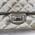 2.55 MatelasseGreenPatent LeatherA37587149676882.55 ダブルフラップマトラッセグリーンパテントA3758714967688
