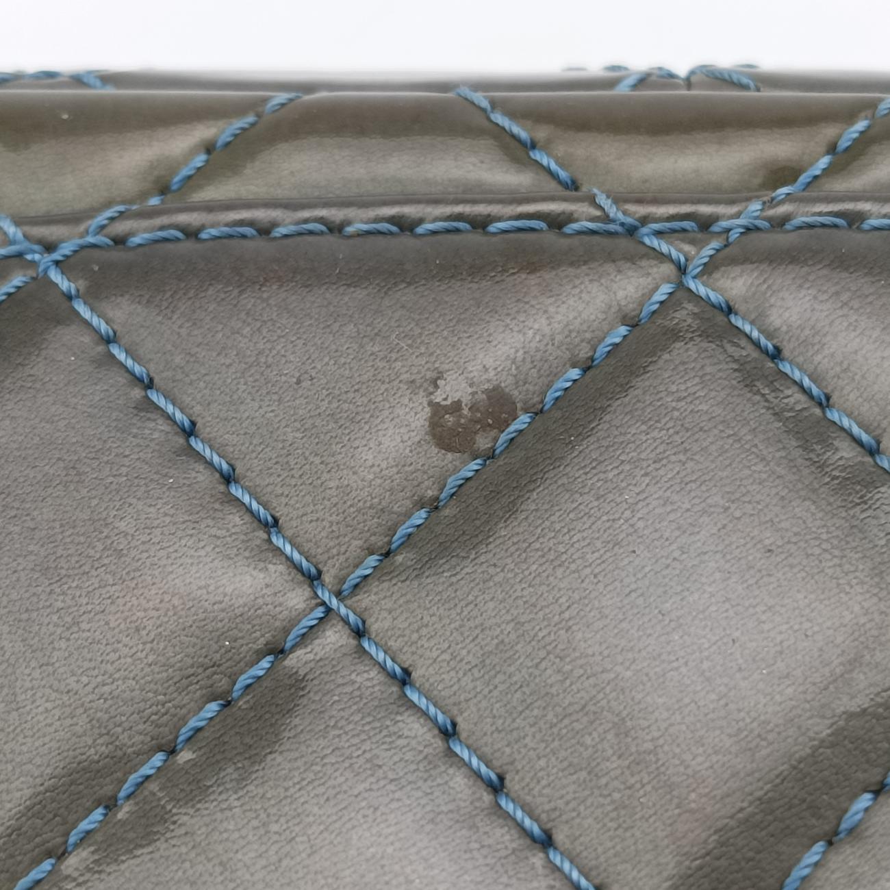 2.55 MatelasseGreenPatent LeatherA37587149676882.55 ダブルフラップマトラッセグリーンパテントA3758714967688