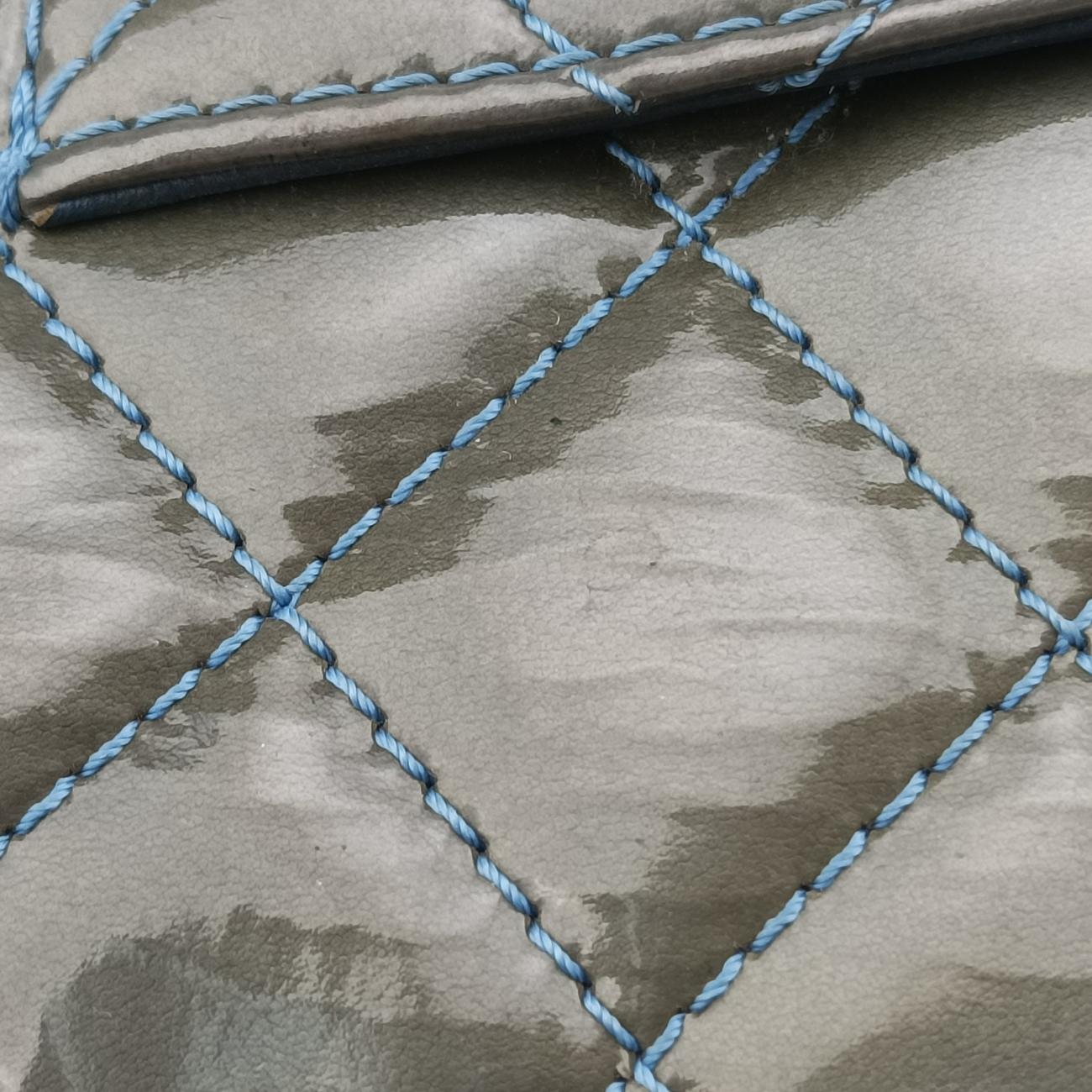 2.55 MatelasseGreenPatent LeatherA37587149676882.55 ダブルフラップマトラッセグリーンパテントA3758714967688