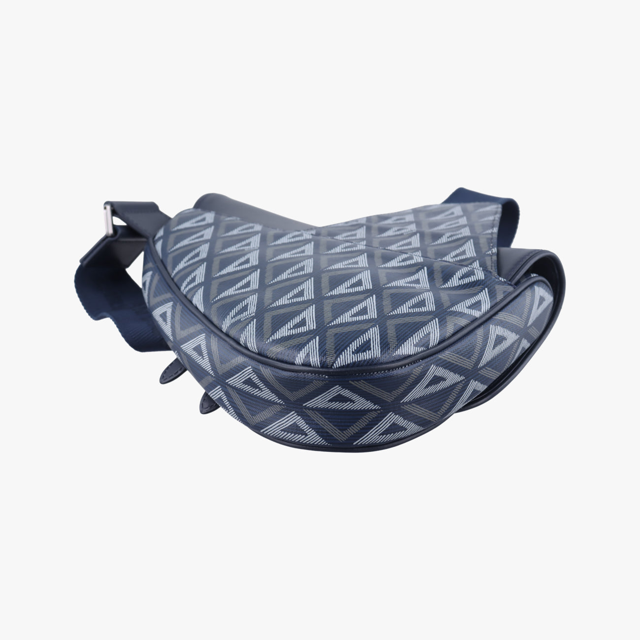 SaddleNavy×GreyPVC coated canvas × leather16-BO-0223サドルネイビー×グレーPVCコーティングキャンバス×レザー16-BO-0223