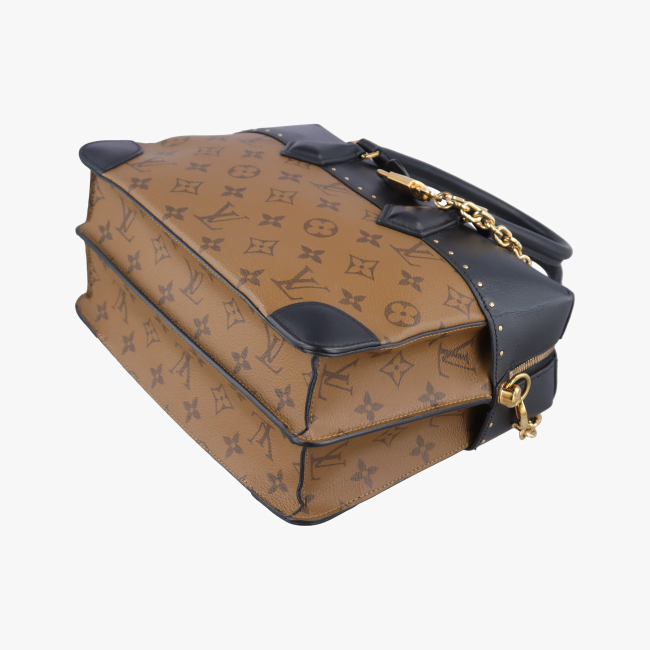 Monogram Reverse City MaruMonogram/Brown x BlackMonogram canvas x leatherM43595BA0158モノグラムリバース シティ マルモノグラム/ブラウン系×ブラックモノグラムキャンバス×レザーM43595BA0158