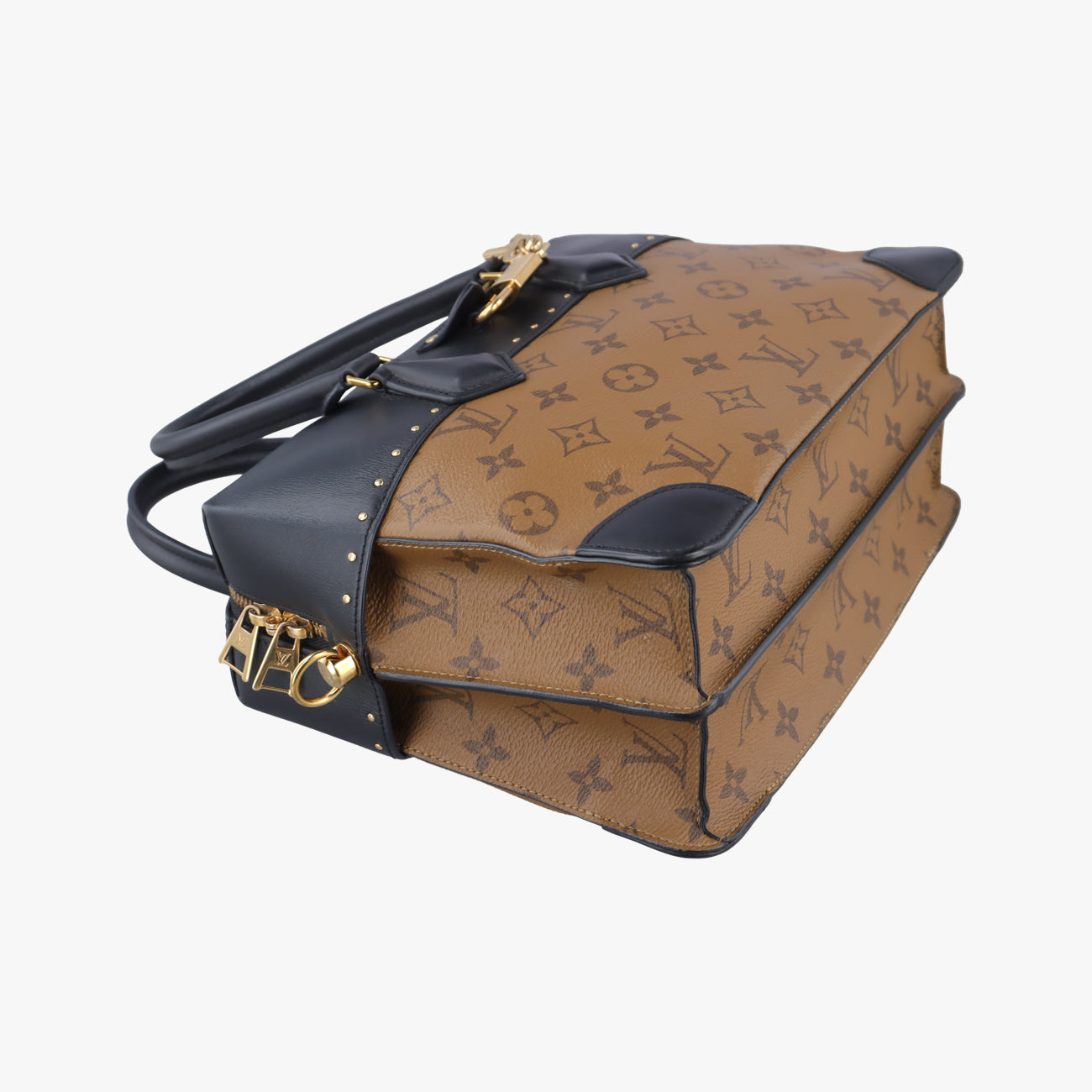 Monogram Reverse City MaruMonogram/Brown x BlackMonogram canvas x leatherM43595BA0158モノグラムリバース シティ マルモノグラム/ブラウン系×ブラックモノグラムキャンバス×レザーM43595BA0158