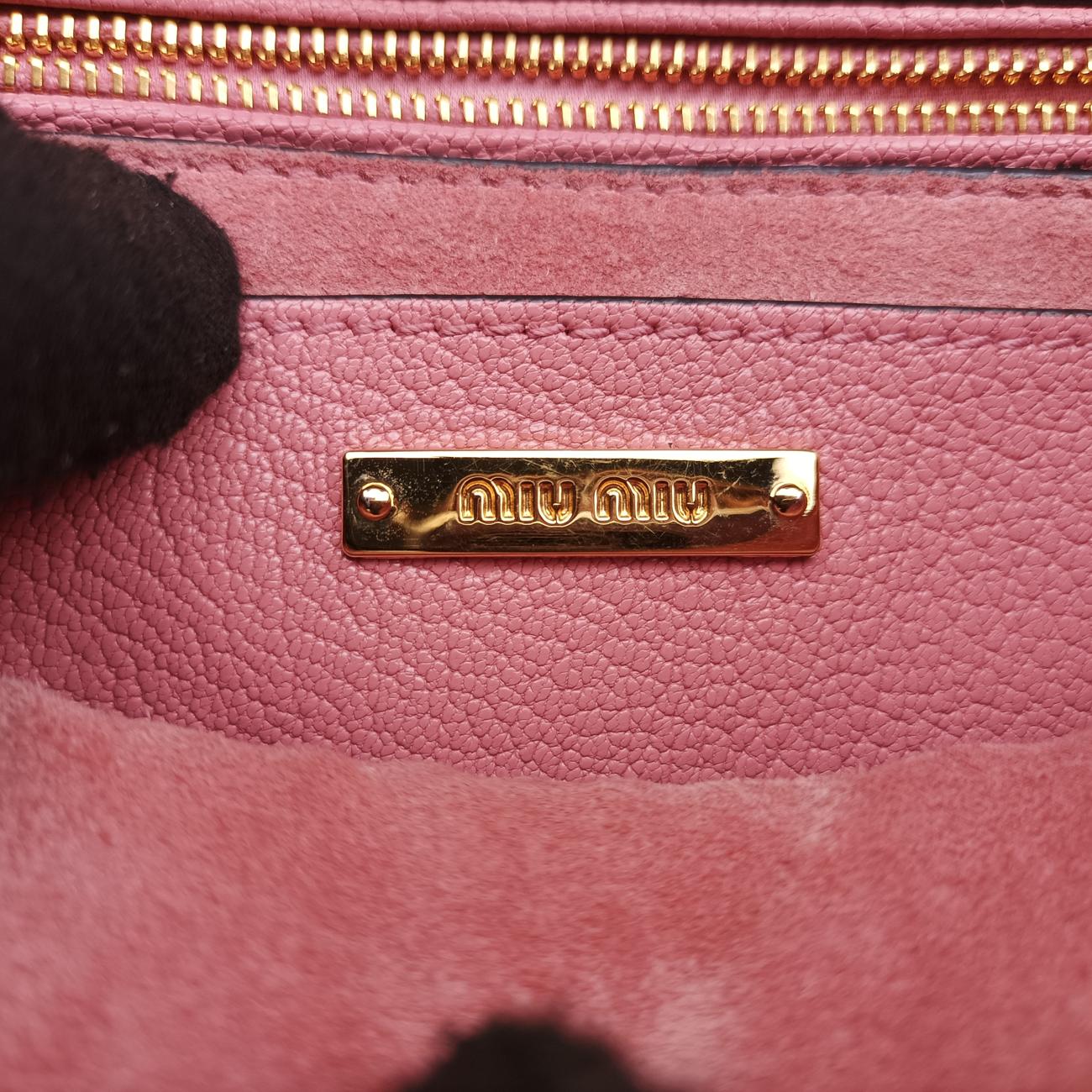 Miu LadyPinkLeather235ミュウレディピンクレザー235